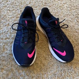 Nike Shoes - Nike quest running shoes size 8 navy and pink Nike Shoes - Nike quest running shoes size 8 navy and pink